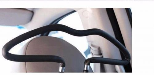 New car seat headrest hook holder coat clothes jackets suits shirts hanger black