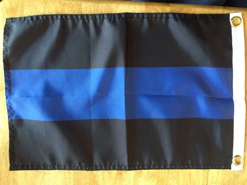 New  boat flag law enforcement thin blue line police matter ! support nypd