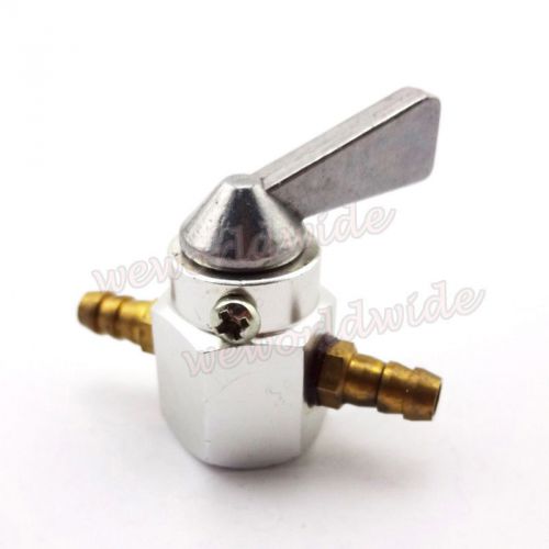 1/4" gas fuel shut off inline petcock valve for atv go kart motorcycle dirt bike