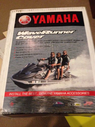 New yamaha wave runner cover 2008-2015 superjet black mwv-cvrsj-gy-12 oem nib