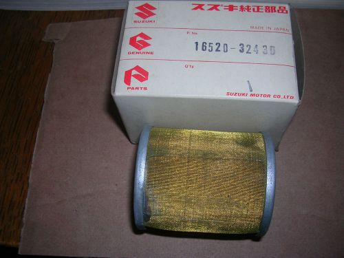Nos suzuki  oil strainer 16520-32430 oem sp  dr  gn!
