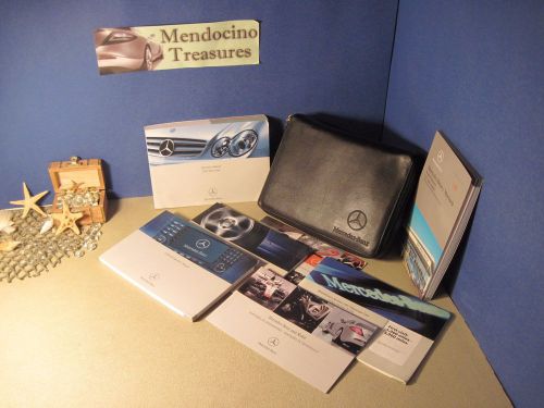 2007 mercedes clk350 clk550 coupe owners manual navigation manual and case