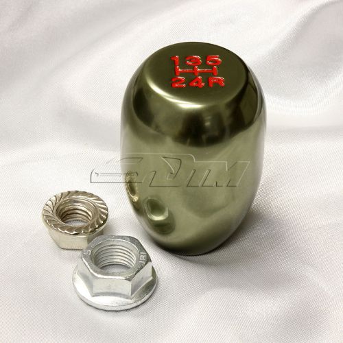 Buy JDM Gun Metal 5Speed TypeR Style Aluminum Manual Stick Shift