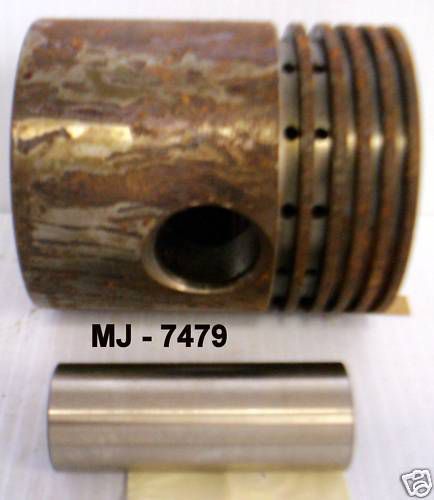 Dresser-rand company - compressor piston with pin assembly - p/n: pst-397a (nos)