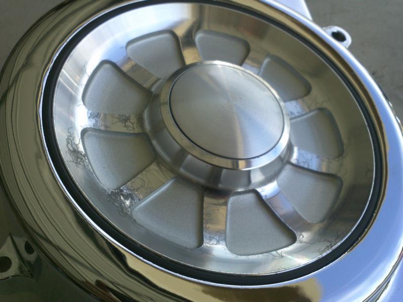 Used Yamaha Road Star Drive Pulley Cover Insert Guard Front XV1600 XV1700 , US $139.99, image 4