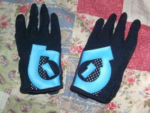 New 661/six-six-one raji bike/bmx/offroad youth mesh gloves size large