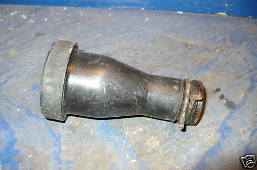 Vw bus bay window oil fill tube and cap     type 4 bus