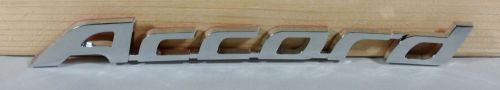 Honda accord chrome exterior logo script emblem badge letters 3d new free ship