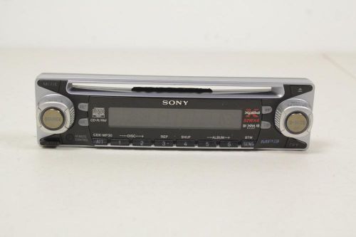 Sony cdx-mp30 faceplate radio face plate xpod 52wx4 oem