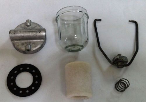 Fuel filter vintage glass bowl car fuel filter datsun