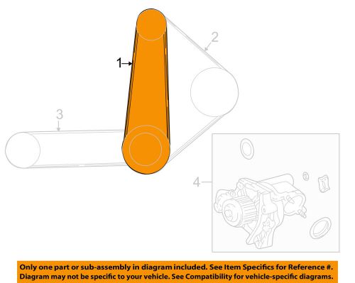 Toyota oem 92-01 camry 2.2l-l4 belts pulleys-alternator belt 909160235683