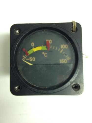 Ditta farem milano an5790-6 aircraft temp gauge instrument 12-24v
