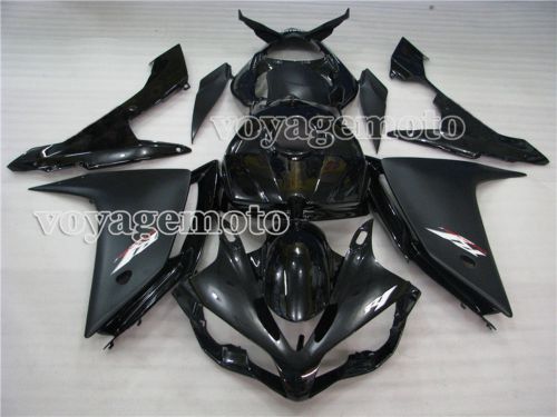 Matte glossy black fairing injection plastic fit for yamaha 2007-2008 yzf r1 #19