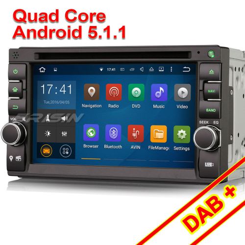 6.2" universal/nissan quad core android 5.1 car dvd/usb/sd gps wifi dab+ 3646mo