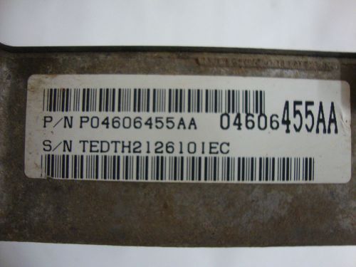 1997 chrysler concorde intrepid tcm po4606455aa 3.5l
