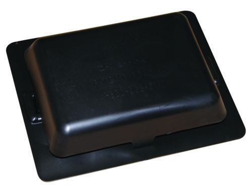 Boat marine shrink wrap self-adhesive weather tight vent, black - sea ds683