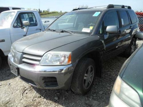 04 05 endeavor info-gps-tv screen front dash w/o rear monitor limited us market