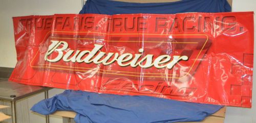 Budweiser racing banners approx. 3' x 10'