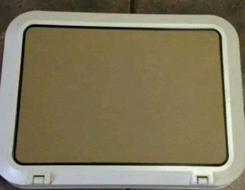 Bomar boat hatch 17 7/8 x 12 7/8 cut out g927-2100 white