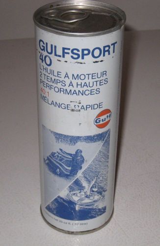 Gulfsport 40:1 high performance 2 cycle engine oil gulf 20fl. oz.