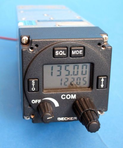 Becker ar 4201 vhf transceiver with connector and 8130 , no reserve!!