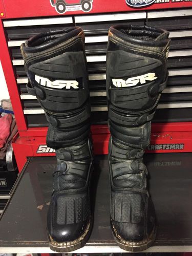 Dirt bike boots size 9