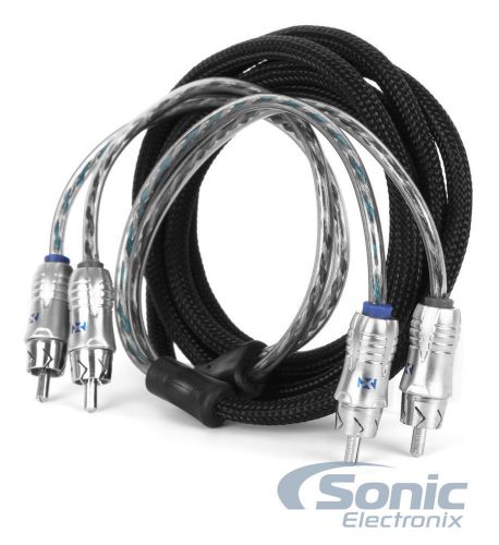 New! nvx xix22 2m/6.56 ft 2-channel twisted pair rca audio interconnect cable