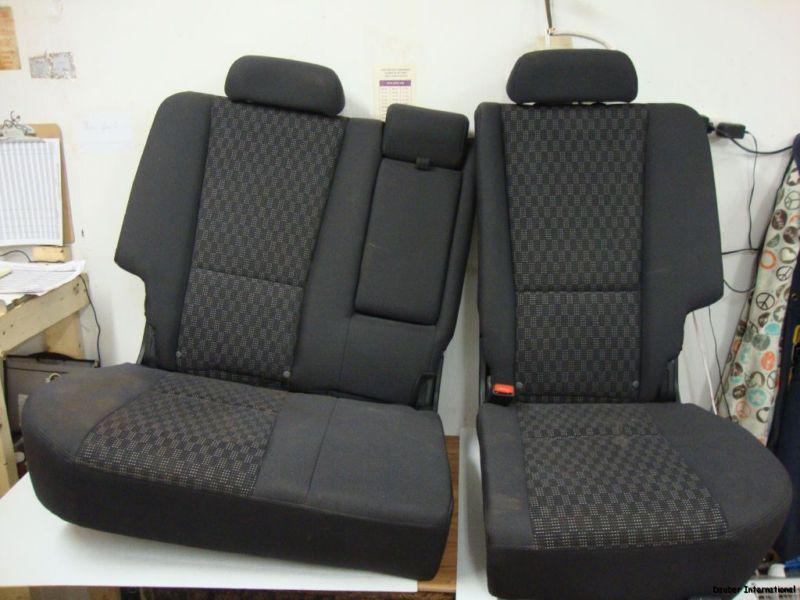 2006 kia sportage rear seats factory oem cloth