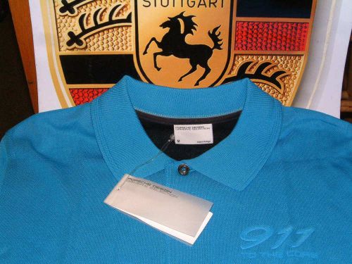 Porsche design driver's selection nos men's "911 to the core" polo euro m: usa s