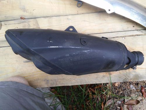 Suzuki sfv650 gladius oem stock slip on exhaust