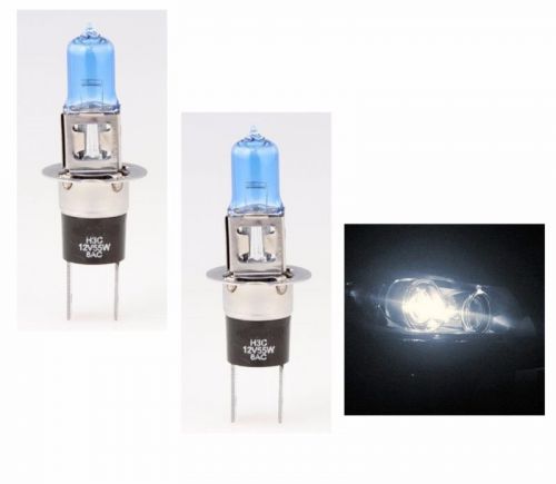 Combo 2 pair h3c white 100/100w high/low xenon halogen headlight light bulb
