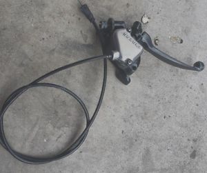Suzuki lt50 ltz50 lt80 ltz90 lt160 quad sport throttle &amp; brake lever assy id1119