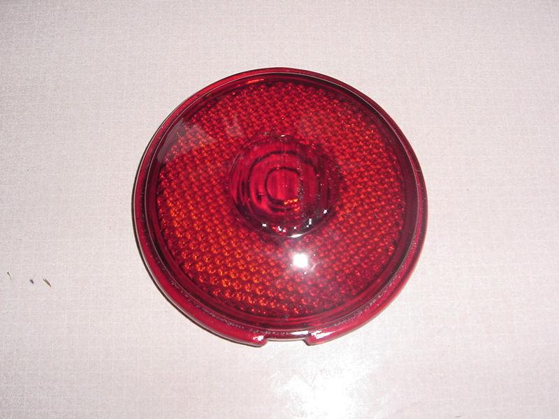 1935-37 packard glass taillamp lens  part number 303429  new reproduction 