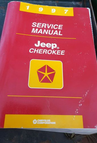 1997 jeep grand cherokee service repair shop manual factory oem mopar