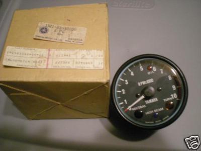 Nos yamaha tach tachometer 1977 dt250 dt400 1m1-83540-00