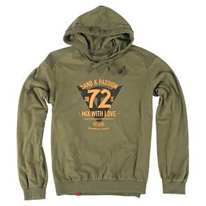 Dainese 72 &amp; passion mens hoody sweatshirt  military green