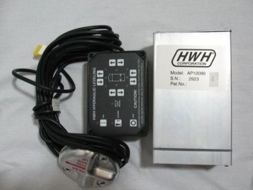 Hwh ap10026 control system for hydraulic leveling jacks
