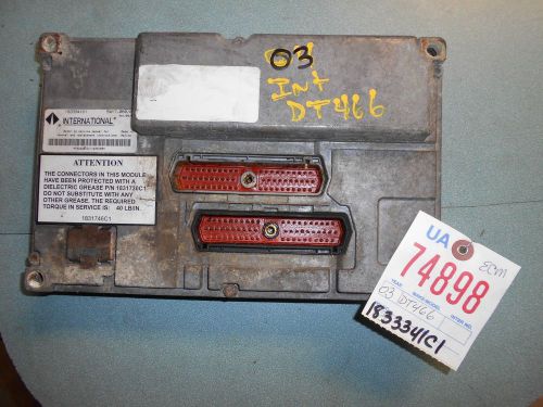 03 dt466e engine ecm w/free shipping!
