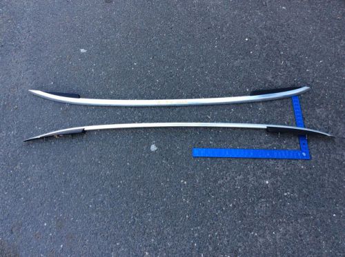 09-14 volkswagen tiguan roof luggage rack rail rails left &amp; right pair set oem e