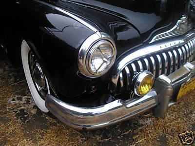 New pair of chrome bullet style headlight covers !