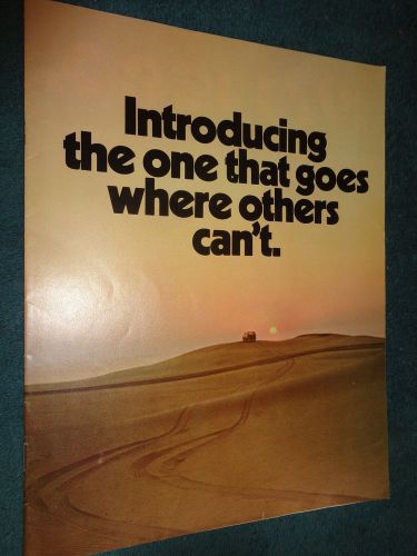 1971 jeep sales brochure original cj commando pickup wagoneer jeepster original