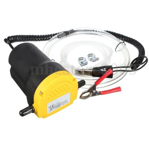 12v car truck oil fuel fluid electric transfer suction scavenge pump extractor