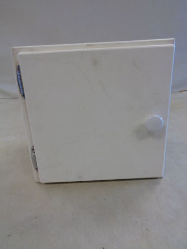 Storage compartment white wood / starboard 12 7/8" x 12 7/8" x 9 1/2" boat