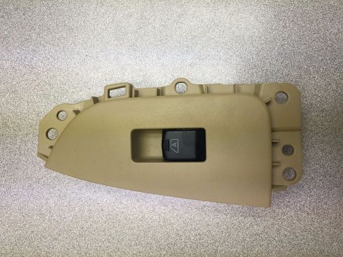 09-14 maxima left rear driver window door control switch trim tan bezel oem