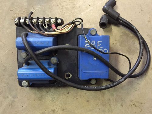 1988 force 50 hp outboard motor power pack and coils