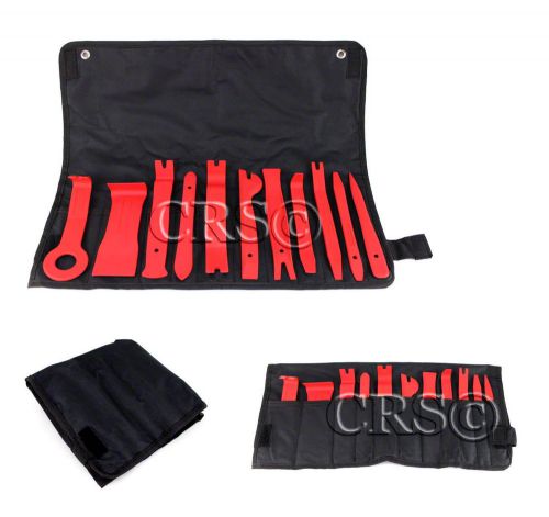 Stereo gps monitor installation pry tool kit door clip skin removal radio dash