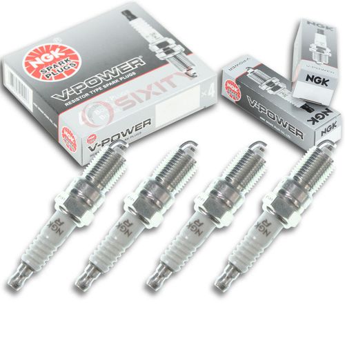 4pcs 98-00 marine power v8 350 cid 5.7l ngk v-power spark plugs inboard 8 at