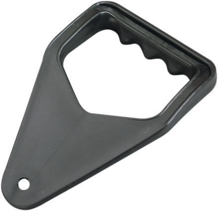 Parts unlimited black rear polyethylene passenger handle 13-250