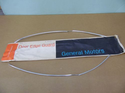 Nos chevrolet 1978 1979 1980 malibu el camino door edge guards aluminum 2-door