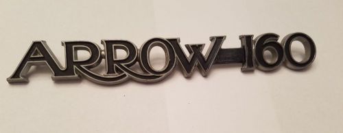 Vintage plymouth arrow 160 emblem decal 2605362 {ce426}